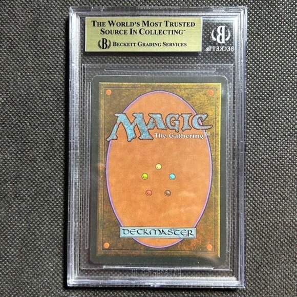 1995 MTG Magic The Gathering Chronicles Urza's Tower Forest BGS Quad 9.5 Gem Mnt - Picture 3 of 3